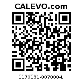Calevo.com Preisschild 1170181-007000-L