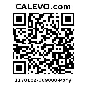 Calevo.com Preisschild 1170182-009000-Pony