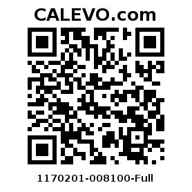 Calevo.com pricetag 1170201-008100-Full