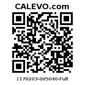 Calevo.com pricetag 1170203-005040-Full