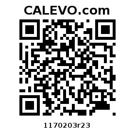 Calevo.com pricetag 1170203r23