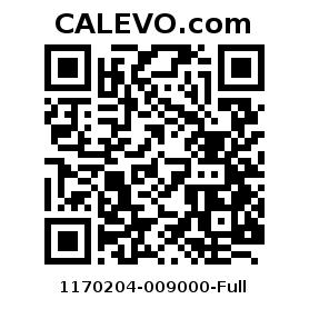 Calevo.com pricetag 1170204-009000-Full