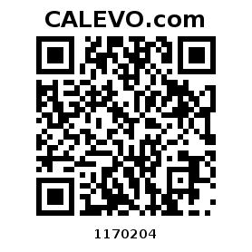 Calevo.com pricetag 1170204
