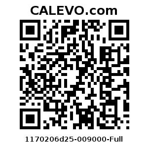 Calevo.com Preisschild 1170206d25-009000-Full
