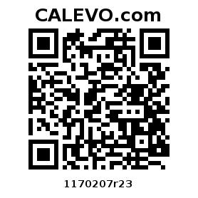 Calevo.com Preisschild 1170207r23