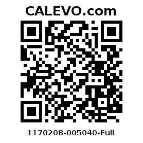 Calevo.com Preisschild 1170208-005040-Full