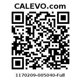 Calevo.com Preisschild 1170209-005040-Full