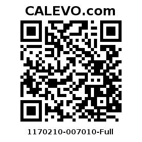 Calevo.com pricetag 1170210-007010-Full