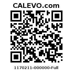 Calevo.com pricetag 1170211-000000-Full