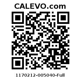 Calevo.com Preisschild 1170212-005040-Full