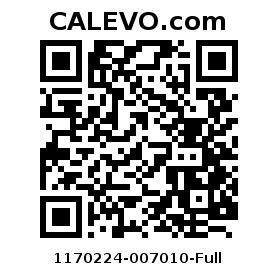 Calevo.com pricetag 1170224-007010-Full