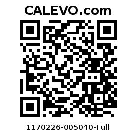 Calevo.com Preisschild 1170226-005040-Full