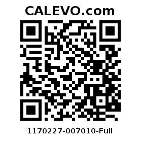 Calevo.com pricetag 1170227-007010-Full
