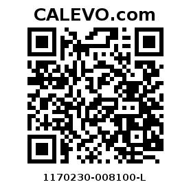 Calevo.com Preisschild 1170230-008100-L