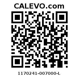 Calevo.com Preisschild 1170241-007000-L