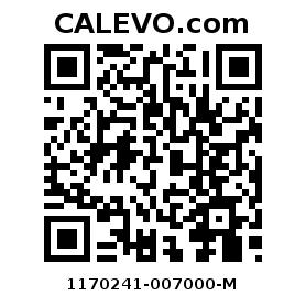 Calevo.com pricetag 1170241-007000-M