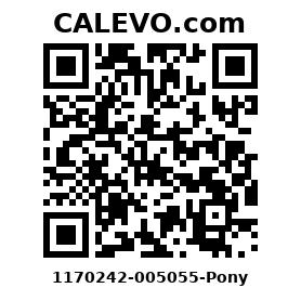Calevo.com Preisschild 1170242-005055-Pony