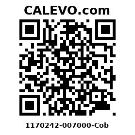 Calevo.com Preisschild 1170242-007000-Cob
