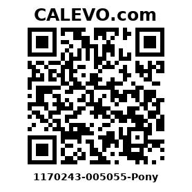 Calevo.com Preisschild 1170243-005055-Pony