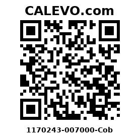 Calevo.com Preisschild 1170243-007000-Cob