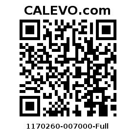 Calevo.com Preisschild 1170260-007000-Full
