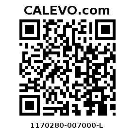 Calevo.com Preisschild 1170280-007000-L