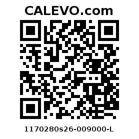 Calevo.com Preisschild 1170280s26-009000-L