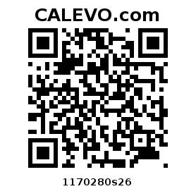 Calevo.com Preisschild 1170280s26