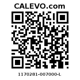 Calevo.com Preisschild 1170281-007000-L