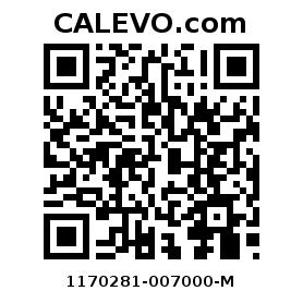 Calevo.com Preisschild 1170281-007000-M