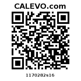 Calevo.com Preisschild 1170282s16