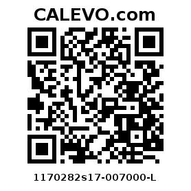 Calevo.com Preisschild 1170282s17-007000-L