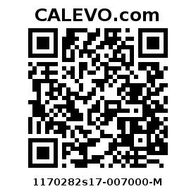 Calevo.com Preisschild 1170282s17-007000-M