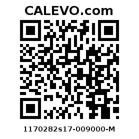Calevo.com pricetag 1170282s17-009000-M
