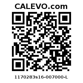 Calevo.com Preisschild 1170283s16-007000-L