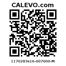 Calevo.com Preisschild 1170283s16-007000-M