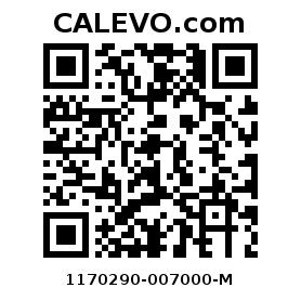 Calevo.com Preisschild 1170290-007000-M