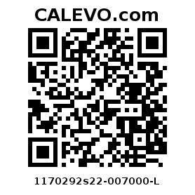 Calevo.com Preisschild 1170292s22-007000-L