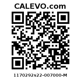 Calevo.com Preisschild 1170292s22-007000-M