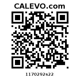 Calevo.com Preisschild 1170292s22