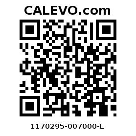 Calevo.com pricetag 1170295-007000-L
