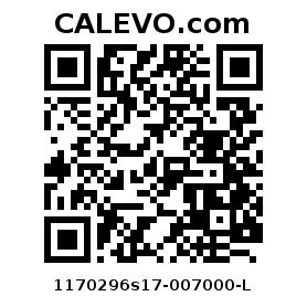 Calevo.com Preisschild 1170296s17-007000-L