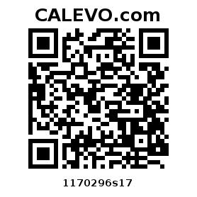 Calevo.com Preisschild 1170296s17