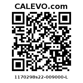Calevo.com Preisschild 1170298s22-009000-L