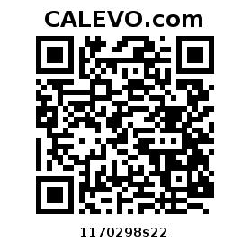 Calevo.com pricetag 1170298s22