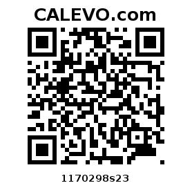 Calevo.com Preisschild 1170298s23