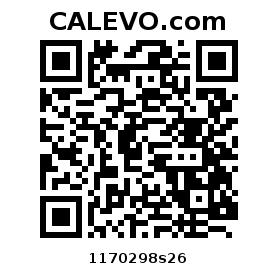 Calevo.com Preisschild 1170298s26