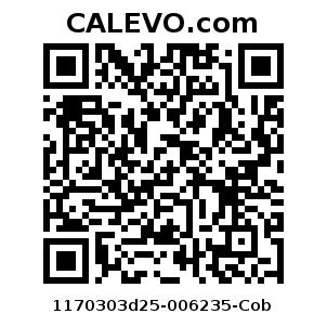 Calevo.com Preisschild 1170303d25-006235-Cob