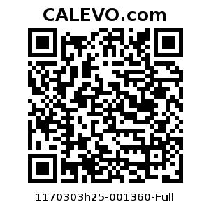 Calevo.com Preisschild 1170303h25-001360-Full