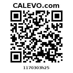 Calevo.com pricetag 1170303h25